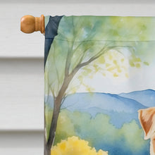 Load image into Gallery viewer, Lakeland Terrier Spring Path House Flag
