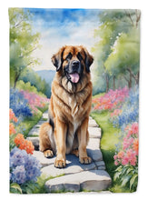 Load image into Gallery viewer, Leonberger Spring Path House Flag