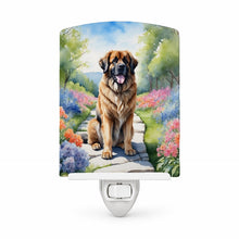 Load image into Gallery viewer, Leonberger Spring Path Ceramic Night Light Compact, UL-Certified, Ideal for Bedroom, Bathroom, Nursery, Hallway, Kitchen, 6x4x3, Multicolor