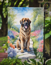 Load image into Gallery viewer, Leonberger Spring Path Garden Flag  – Dog-Themed Floral Outdoor Decor