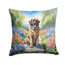 Load image into Gallery viewer, Leonberger Spring Path Throw Pillow