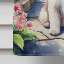 Load image into Gallery viewer, Lhasa Apso Spring Path House Flag