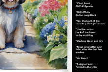 Load image into Gallery viewer, Lhasa Apso Spring Path Kitchen Towel