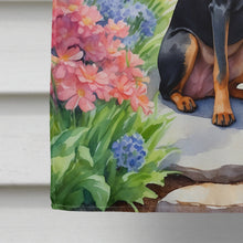 Load image into Gallery viewer, Manchester Terrier Spring Path House Flag