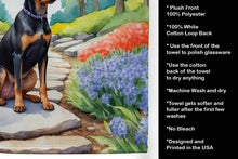 Load image into Gallery viewer, Manchester Terrier Spring Path Kitchen Towel