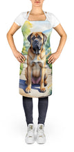 Load image into Gallery viewer, Mastiff Spring Path Apron – Artist-Designed Kitchen, BBQ &amp; Craft Apron
