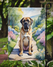 Load image into Gallery viewer, Mastiff Spring Path Garden Flag  – Dog-Themed Floral Outdoor Decor