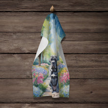 Load image into Gallery viewer, Neapolitan Mastiff Spring Path Kitchen Towel