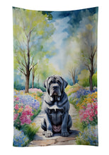 Load image into Gallery viewer, Neapolitan Mastiff Spring Path Kitchen Towel