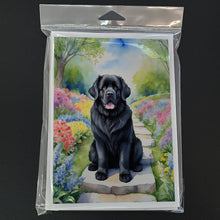 Load image into Gallery viewer, Newfoundland Spring Path Greeting Cards - Blank Note Cards – 8-Pack of Artist-Designed Cards with Envelopes