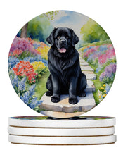 Load image into Gallery viewer, Newfoundland Spring Path Large Sandstone Coasters Pack of 4