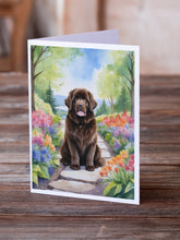 Load image into Gallery viewer, Newfoundland Spring Path Greeting Cards - Blank Note Cards – 8-Pack of Artist-Designed Cards with Envelopes