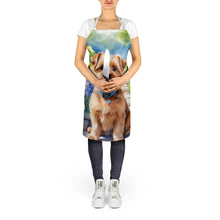 Load image into Gallery viewer, Norfolk Terrier Spring Path Apron – Artist-Designed Kitchen, BBQ &amp; Craft Apron