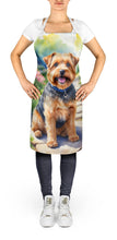 Load image into Gallery viewer, Norfolk Terrier Spring Path Apron – Artist-Designed Kitchen, BBQ &amp; Craft Apron