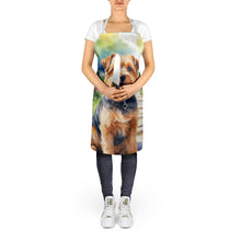Load image into Gallery viewer, Norfolk Terrier Spring Path Apron – Artist-Designed Kitchen, BBQ &amp; Craft Apron