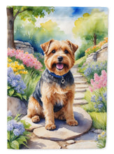 Load image into Gallery viewer, Norfolk Terrier Spring Path House Flag