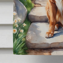 Load image into Gallery viewer, Nova Scotia Duck Tolling Retriever Spring Path House Flag