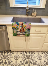 Load image into Gallery viewer, Nova Scotia Duck Tolling Retriever Spring Path Kitchen Towel