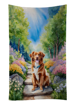 Load image into Gallery viewer, Nova Scotia Duck Tolling Retriever Spring Path Kitchen Towel
