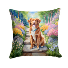 Load image into Gallery viewer, Nova Scotia Duck Tolling Retriever Spring Path Throw Pillow