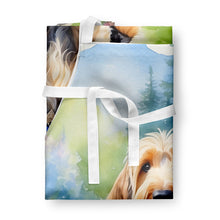 Load image into Gallery viewer, Otterhound Spring Path Apron – Artist-Designed Kitchen, BBQ &amp; Craft Apron