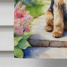 Load image into Gallery viewer, Otterhound Spring Path House Flag