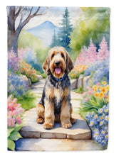 Load image into Gallery viewer, Otterhound Spring Path Garden Flag  – Dog-Themed Floral Outdoor Decor