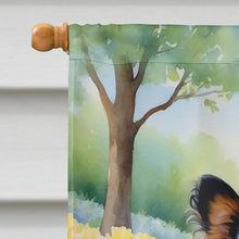 Load image into Gallery viewer, Papillon Spring Path House Flag