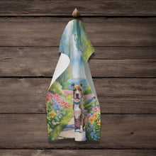 Load image into Gallery viewer, Pit Bull Terrier Spring Path Kitchen Towel