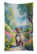 Load image into Gallery viewer, Pit Bull Terrier Spring Path Kitchen Towel