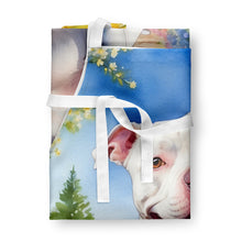 Load image into Gallery viewer, Pit Bull Terrier Spring Path Apron – Artist-Designed Kitchen, BBQ &amp; Craft Apron