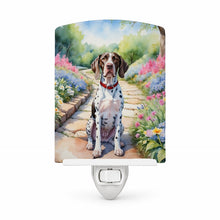Load image into Gallery viewer, Pointer Spring Path Ceramic Night Light Compact, UL-Certified, Ideal for Bedroom, Bathroom, Nursery, Hallway, Kitchen, 6x4x3, Multicolor