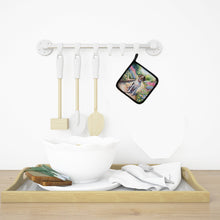 Load image into Gallery viewer, Pointer Spring Path Pot Holders - Set of 2 Decorative Kitchen Helpers | Made in the USA