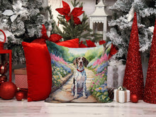 Load image into Gallery viewer, Pointer Spring Path Throw Pillow - 14x14 Decorative Pillow – Art for Your Home &amp; Patio