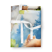 Load image into Gallery viewer, Pomeranian Spring Path Apron – Artist-Designed Kitchen, BBQ &amp; Craft Apron