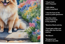 Load image into Gallery viewer, Pomeranian Spring Path Kitchen Towel