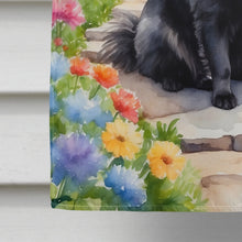 Load image into Gallery viewer, Pomeranian Spring Path House Flag