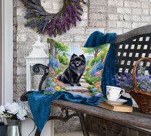 Load image into Gallery viewer, Pomeranian Spring Path Throw Pillow