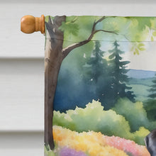 Load image into Gallery viewer, Pug Spring Path House Flag