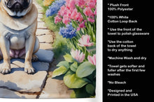 Load image into Gallery viewer, Pug Spring Path Kitchen Towel