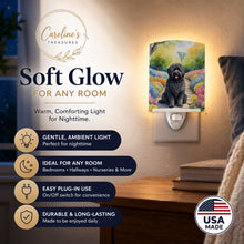 Load image into Gallery viewer, Puli Spring Path Ceramic Night Light Compact, UL-Certified, Ideal for Bedroom, Bathroom, Nursery, Hallway, Kitchen, 6x4x3, Multicolor
