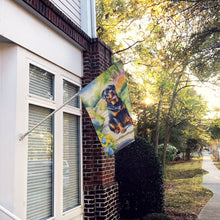 Load image into Gallery viewer, Rottweiler Spring Path House Flag
