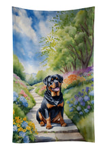 Load image into Gallery viewer, Rottweiler Spring Path Kitchen Towel
