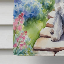 Load image into Gallery viewer, Schnauzer Spring Path House Flag