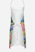 Load image into Gallery viewer, Scottish Deerhound Spring Path Apron – Artist-Designed Kitchen, BBQ &amp; Craft Apron