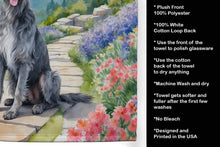 Load image into Gallery viewer, Scottish Deerhound Spring Path Kitchen Towel