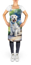 Load image into Gallery viewer, Sealyham Terrier Spring Path Apron – Artist-Designed Kitchen, BBQ &amp; Craft Apron