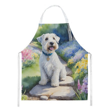 Load image into Gallery viewer, Sealyham Terrier Spring Path Apron – Artist-Designed Kitchen, BBQ &amp; Craft Apron