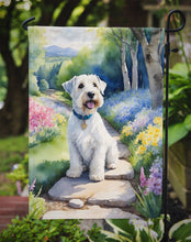 Load image into Gallery viewer, Sealyham Terrier Spring Path Garden Flag  – Dog-Themed Floral Outdoor Decor