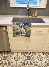 Load image into Gallery viewer, Sealyham Terrier Spring Path Kitchen Towel
